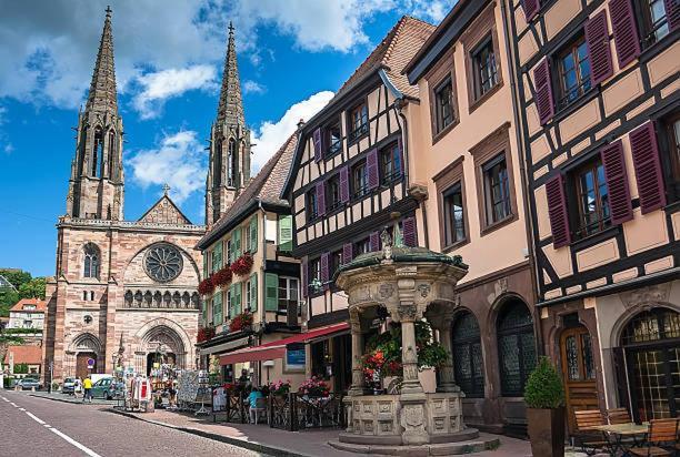 Le Pavillon Des Remparts - Commerces A Proximite - Centre-Ville - Appartement Cosy Obernai Buitenkant foto